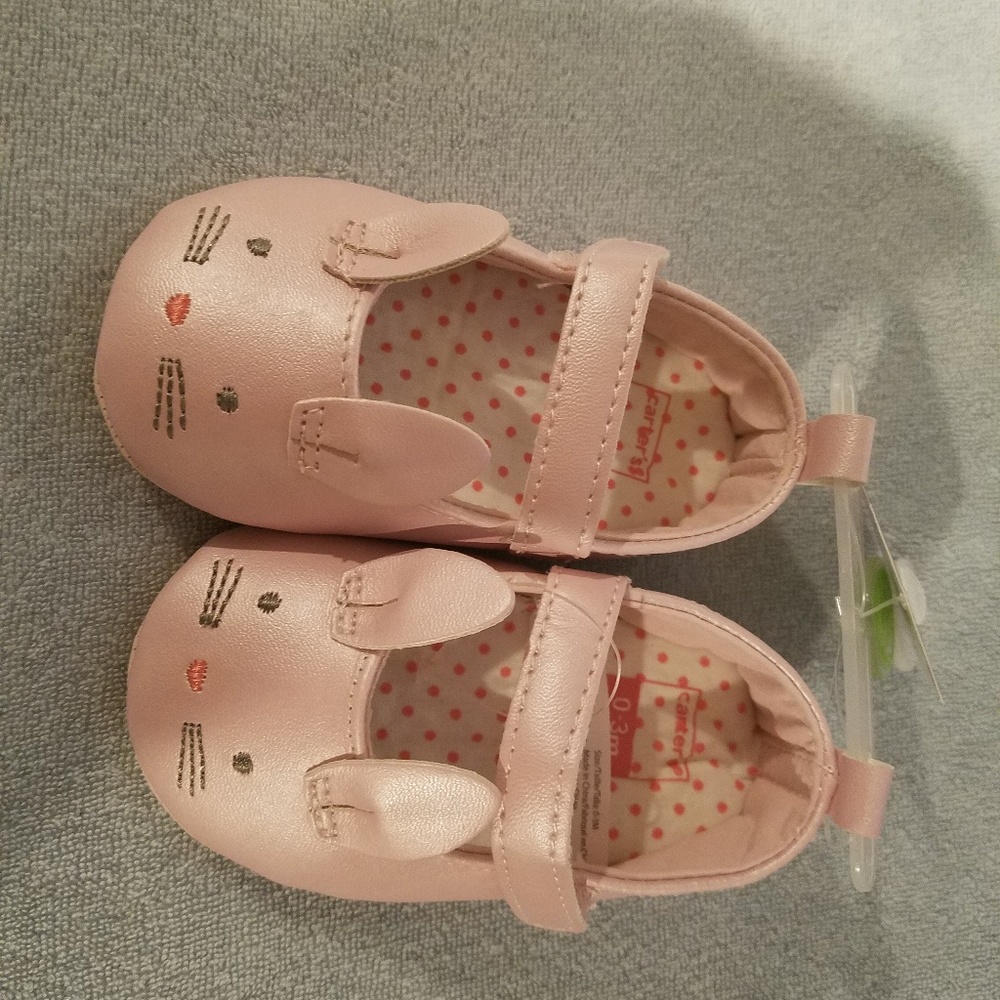 Baby girl bunny shoes